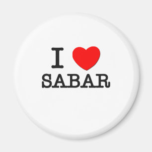 I Liebe Sabar Magnet