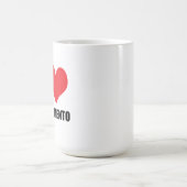 I Liebe Sacramento Kaffeetasse (Mittel)