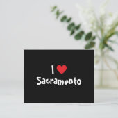 I Liebe Sacramento Postkarte (Stehend Vorderseite)
