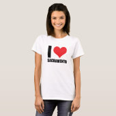 I Liebe Sacramento T-Shirt (Vorne ganz)