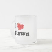 I Liebe Sactown Mattglastasse (Vorderseite Links)