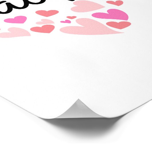 I Liebe Sadie Poster (Ecke)