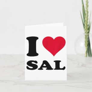 I Liebe Sal _1 Karte