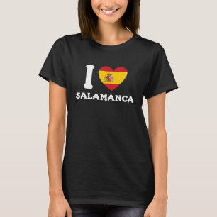 I Liebe Salamanca Spanien Herzlich Willkommen in d T-Shirt