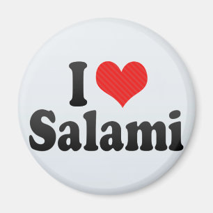 I Liebe Salami Magnet