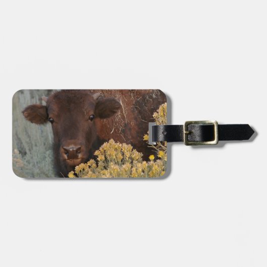 I Liebe-Salbei Gepäckanhänger (Vorderseite horizontal)