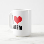 I Liebe Salem Kaffeetasse (Vorderseite Links)