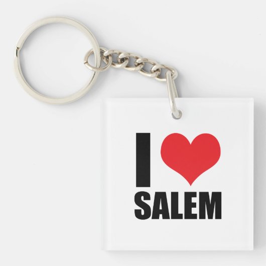 I Liebe Salem Schlüsselanhänger (Vorderseite)
