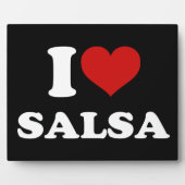 I Liebe Salsa Fotoplatte (Vorderseite)