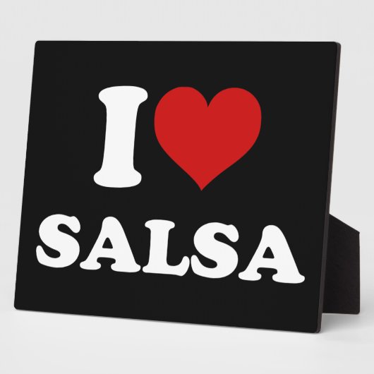 I Liebe Salsa Fotoplatte (Seite)