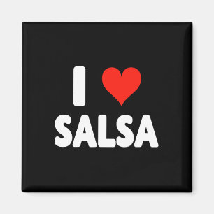 I Liebe Salsa Heart Dance Dance Studio Mex Magnet