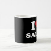 I Liebe Salsa Kaffeetasse (Mittel)