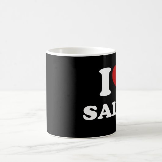 I Liebe Salsa Kaffeetasse (Mittel)