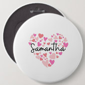 I Liebe Samantha Button (Vorne & Hinten)