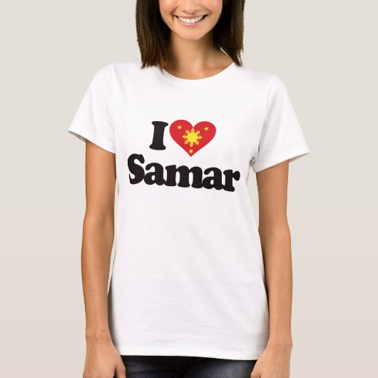 I Liebe Samar T-Shirt (Vorderseite)