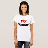 I Liebe Samar T-Shirt (Vorne ganz)