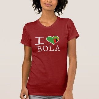 I LIEBE-SAMBIANISCHER FUSSBALL T-Shirt
