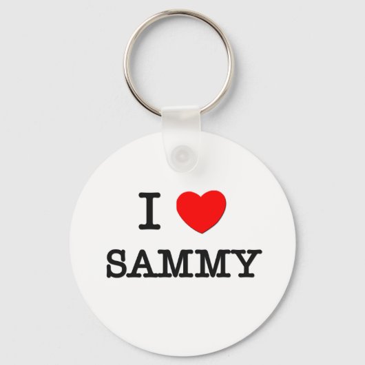 I Liebe Sammy Schlüsselanhänger (Vorderseite)