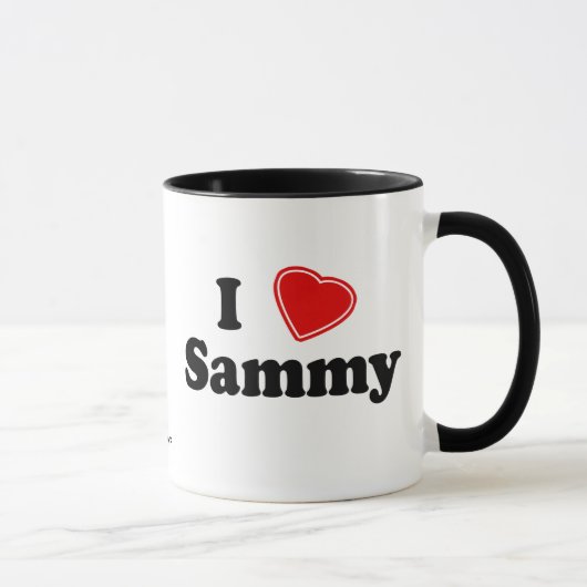 I Liebe Sammy Tasse (Rechts)