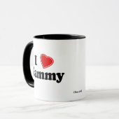 I Liebe Sammy Tasse (Vorderseite Links)