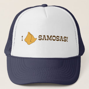 I Liebe Samosas Truckerkappe