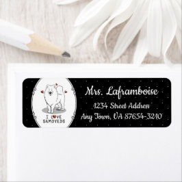 I Liebe Samoyeds - Niedlicher Hund