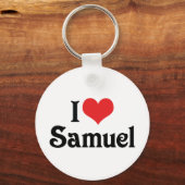 I Liebe Samuel Schlüsselanhänger (Vorderseite)