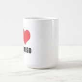 I Liebe San Diego Kaffeetasse (Mittel)