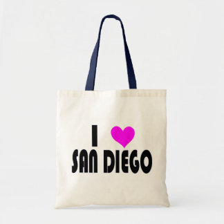 I Liebe San Diego Kalifornien Tragetasche