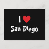 I Liebe San Diego Postkarte (Vorderseite)