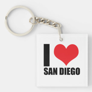 I Liebe San Diego Schlüsselanhänger