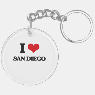 I Liebe San Diego Schlüsselanhänger