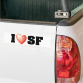 I Liebe San Francisco Autoaufkleber (Auf Lkw)