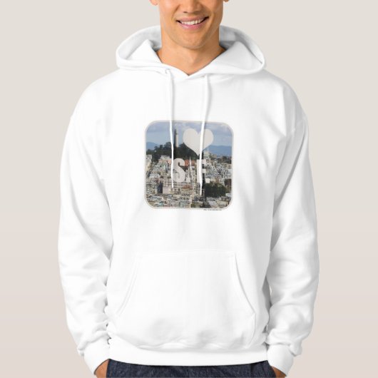 I Liebe San Francisco Hoodie (Vorderseite)