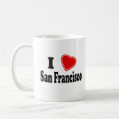 I Liebe San Francisco Kaffeetasse (Links)