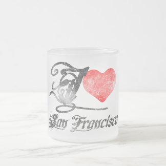 I Liebe San Francisco Mattglastasse