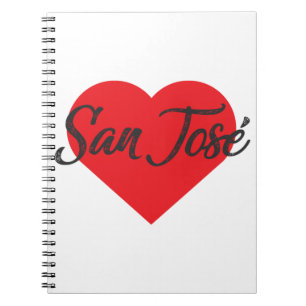 I Liebe San Jose - Costa Rica Notizblock