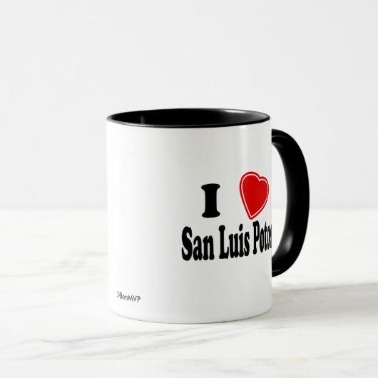 I Liebe San Luis Potosi Tasse (VorderseiteRechts)