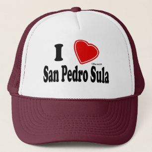 I Liebe San Pedro Sula Truckerkappe