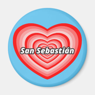 I Liebe San Sebastian Magnet