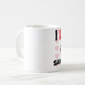 I Liebe-Sandwiche Kaffeetasse (Vorderseite Links)