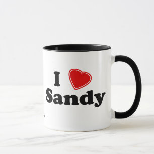 I Liebe Sandy Tasse