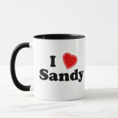 I Liebe Sandy Tasse (Links)