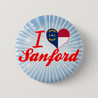 I Liebe Sanford, Nord-Carolina Button