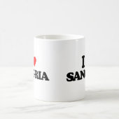 I LIEBE-SANGRIA KAFFEETASSE (Mittel)