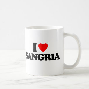 I LIEBE-SANGRIA KAFFEETASSE