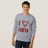 I Liebe Sankt Sweatshirt (Vorne ganz)