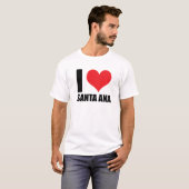 I Liebe Santa Ana T-Shirt (Vorne ganz)