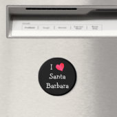 I Liebe Santa Barbara Magnet (In Situ (Geschirrspüler))