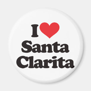 I Liebe Santa Clarita Magnet